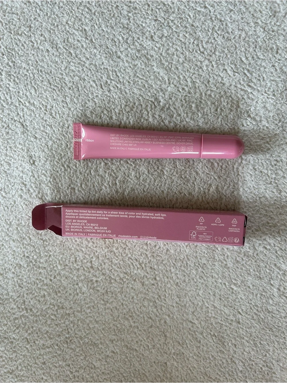 rhode Peptide Lip Tint in Ribbon